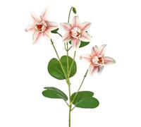 3Headed Lantern Flower Artificial Magnolia for Arrangement Landscaping Path