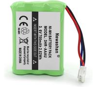 3HR-AAAU 700 mAh 3.6 V Replacement Battery for Bang & Olufsen BEOCOM 6000 BeoCom 1 M6000 MKII Cordless Fixed Telephone B&O Rechargeable Ni-MH AAA Batteries