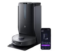 3i Aspirateur Robot et serpillière P10 Ultra, avec Tampon Extensible, 18 000 Pa, Lavage/séchage à l’Eau Chaude, vidange/Remplissage Auto, et évitement des Obstacles par IA