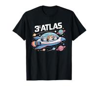 3I Atlas Funny Alien Cat Space Humour T-Shirt