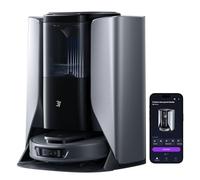 3i S10 Ultra Robot Aspirateur Laveur, avec Système WaterRecycle, Aspiration de 18000 Pa, Rouleau Serpillère Extensible et Auto-nettoyant, Lavage & Auto-Séchage du Mop, Auto-vidange & Remplissage