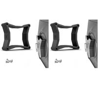 3IDEE Entretoise VESA Universelle, Spacer - 30mm de Distance - Adaptateur de Support de Moniteur - Compatible avec de Nombreux moniteurs (Samsung Odyssey G95C & Plus) (100x100mm) (Lot de 2)