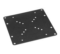 3IDEE Plaque d'adaptation VESA universelle, montage VESA, adaptateur de moniteur extensible de 50 x 50 à 200 x 200, VESA 100 x 100, VESA 200 x 200 - Charge maximale maximale : 30 kg - Pour TV et