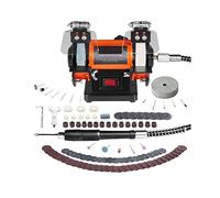 3in Bijoux Polisseuse Tampon Brushless Vitesse Réglable Mini Multi-usage Banc Meuleuse Machine De Polissage for Pierres Précieuses