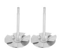 3in PVC Pipe Reamer 2PCS | Stainless Steel Plumbing Fitting Saver Bit for 1 / 2in Electric Drill | Rustproof Pipe Expanding Tool/Plumbing Tools