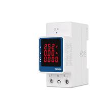 3IN1 AC 110 V 220 V 100A tension courant KWH moniteur d'énergie électrique compteur 99999.9KWH VOLT ampères voltmètre ampèremètre Din Rail 1 pièces