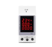 3IN1 AC 110V 220V 100A Voltage Current monitor meter AMP voltmeter ammeter Wattmeter din rail NWPNLXEA