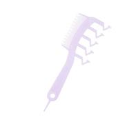 3in1 Cheveux Démêlant Peigne Fente Z Forme Large Dent Séparation Taquin Cadeaux Z Forme Cheveux Fente Peigne