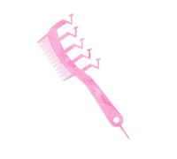 3in1 Cheveux Démêlant Peigne Fente Z Forme Large Dent Séparation Taquin Cadeaux Z Forme Cheveux Fente Peigne