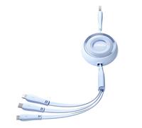 3in1 Joyroom Colorful Usb To Usb-C/Lightning/Micro Usb Cable 3.5a, 1m