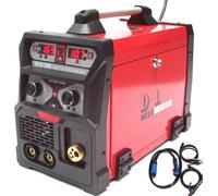 3in1 Poste à souder sous gaz de protection 200A Fil fourré MIG/MAG TIG Electrode Soudage 13963