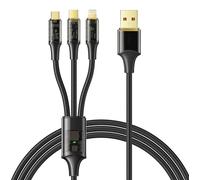 3in1 Usb To Usb-C / Lightning / Micro Usb Cable, Mcdodo Ca-3330, 1.2m