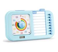 3in1 Visual ADHD Timer for Kids & Adults with Planning Board, Task Timer, Chore Chart & Visual Schedule Planner