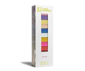 3INA MAKEUP - 12 Days of Color - Calendrier de l'Avent 2023 - Calendrier de l'Avent Maquillage - Coffret Cadeau - Calendriers de l'avent Beauté avec 12 Pièces Full Size - Vegan - Cruelty Free