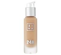 3INA MAKEUP - The 24h Foundation 603 - Fond de Teint Blond ultra clair avec Sous-Teinte Neutre - Fond de Teint Couvrant Imperfections - Fond de Teint Waterproof et Hydratant - Vegan - Cruelty Free