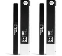 3INA MAKEUP - The 24H Pen Eyeliner 900 (mini) - Noir - Liquide Mat avec Pointe Ultra-Précise - Haute Pigmentation pour Yeux Sensibles - Eyeliner Noir - Taille de Voyage - Vegan - Cruelty Free