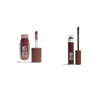 3INA MAKEUP - The Color Lip Oil 575 + The Color Mascara 575 - Brun - Baume à Lévre avec Acide Hyaluronique + Mascara à la Kératine Végétale - Volume et Longueur Mascara - Vegan - Cruelty Free