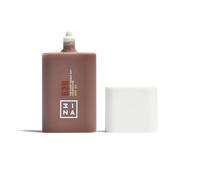 3INA MAKEUP - The Every Single Day Foundation SPF 50 628 - Fond de Teint Chaud profond avec indice SPF 50 - À base de 2% de Niacinamide - À couvrance légère à moyenne - Vegan - Cruelty Free