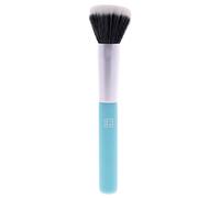 3INA MAKEUP - The Foundation Brush - Bleu Pâle - Pinceau maquillage crème liquide ou poudre - Brosses synthétiques douces et compactes - Manche ergonomique - Pointe Angulaire - Vegan - Cruelty Free