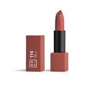 3INA MAKEUP - The Lipstick 114 - Marron Léger - Rouge à Lèvres Marron Léger avec Vitamin E et Beurre de Karité - Rouge à Lèvres Couleur Ultra-Pigmentée avec Parfum Vanille - Vegan - Cruelty Free