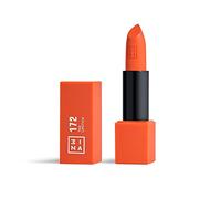 3INA MAKEUP - The Lipstick 172 - Orange sunset - Rouge à Lèvres Orange sunset avec Vitamin E et Beurre de Karité - Rouge à Lèvres Couleur Ultra-Pigmentée avec Parfum Vanille - Vegan - Cruelty Free