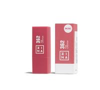 3INA MAKEUP - The Lipstick 362 (mini) - Rouge à Lèvres Rose - Vitamin E & Beurre de Karité - Rouge à Lèvres Couleur Ultra-Pigmentée avec Parfum Vanille - Taille de Voyage - Vegan - Cruelty Free