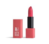 3INA MAKEUP - The Lipstick 382 - Rose Foncé - Rouge à Lèvres Rose Foncé avec Vitamin E et Beurre de Karité - Rouge à Lèvres Couleur Ultra-Pigmentée avec Parfum Vanille - Vegan - Cruelty Free