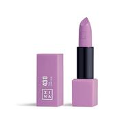 3INA MAKEUP - The Lipstick 430 - Lavande - Rouge à Lèvres Lavande avec Vitamin E et Beurre de Karité - Rouge à Lèvres Couleur Ultra-Pigmentée avec Parfum Vanille - Vegan - Cruelty Free
