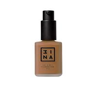3INA | Maquillage Sans Cruauté | Vegan | Fond de Teint Fond | Couvrant Lègere à Moyenne | Texture Fluide | Longue Tenue | Fini Naturel | Résistant à l'Eau | The 3 in 1 Foundation 222 Acajou
