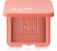 3INA MAKEUP - The Blush 212 - Rose Foncé - Pinceau maquillage crème liquide ou poudre - Brosses synthétiques douces et compactes - Manche ergonomique - Pointe Angulaire - Vegan - Cruelty Free