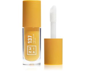 3INA The Color Lip Oil huile hydratante lèvres teinte 137 - Bright honey yellow, sheer 4 ml