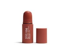 3INA - The No - Rules Stick 114 - Brun Clair - Stick Multi-Usages 3 en 1 | aux Acide Hyaluronique - pour Yeux Lèvres et Joues - Blush au Fini Naturel et Lumineux - Vegan - Cruelty Free