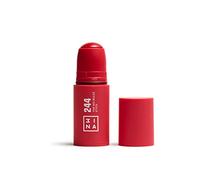 3INA MAKEUP - The No - Rules Stick 244 - Rouge - Blush Crème Rouge aux Acide Hyaluronique - Blush Stick pour Yeux Lèvres et Joues - Fini Naturel et Lumineux - Vegan - Cruelty Free