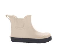 3Kamido Bottes Wellington pour enfants GoEasy - Bottines Chelsea minimalistes avec bande réfléchissante, semelle intérieure antibactérienne et semelle antidérapante (beige clair 32/33)
