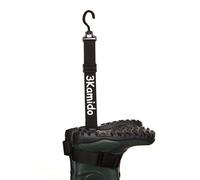 3Kamido® Cintre de Cuissardes de Pêche, waders, Botte de pluie, Bottes de pêche, bottes de motocross, Bottes en caoutchouc, Coffre Cintre Sangle Ceinture pour Sécher (20)