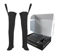 3Kamido Doublures de Waders en Feutre - Noires, très Chaudes, Thermiques, pour Temps Froid, pour Les pêcheurs, Les Chasseurs, Les forestiers, l'industrie et l'agriculture (43/44)