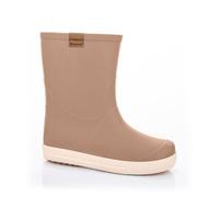 3Kamido GoStyle Bottes de pluie - pour garçon/fille avec bande réfléchissante 3M et semelle antidérapante - Beige Foncé 23/24
