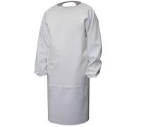 3Kamido Tablier professionnel en caoutchouc avec manches en tablier de boucher en PVC Tablier de boucher, tablier de vétérinaire, tablier de lavage, imperméable