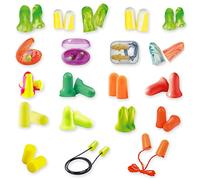 3Kamido® TEST BOX bouchons d'oreilles 21 paires différentes des meilleures entreprises: Uvex, 3M, Moldex, Honeywell à tester & à comparer. Bouchons d'oreilles, bouchons d'oreilles le sommeil Earplugs