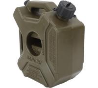 3L 0,75 gallons de gaz bidon d'huile de chancelier bidons de stockage d'essence vert d'urgence -réservoir à fusible pour la plupart des voitures -motos -UTV ATV Off Road véhicule avec pince
