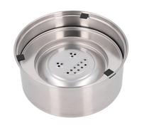 3L 101Oz Bol d'eau pour Chiens en Acier Inoxydable pour Chiens, Pas de Bols à Eau pour Chiens, Bol à Chiens à Eau Lente Détachable, Distributeur d'eau pour Chiens pour Animaux