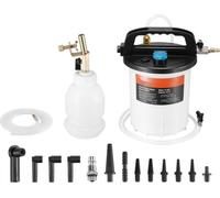 3L Aspirateur de liquide de frein Purgeur de frein - avec 13 raccords de tuyaux - Outils auto - Pour un entretien efficace des freins