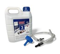 (3L) Bidon additif DPF FAP cérine Powerflex bleu avec tuyau compatible C3 | Pour C4, C8, DS5, Berlingo, 3008, 5008, RCZ, Partner, Expert (2010-), tuyau de remplissage, OEM 9736A0