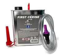 3L Bidon Additif DPF FAP Cérine Powerflex BLEU avec Tuyau Remplissage compatible pour C3 C4 C8 DS5 BERLINGO 3008 5008 RCZ EXPERT PARTNER (2010-) OEM 9736A0