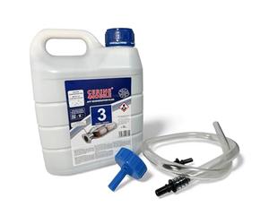 3L Bidon Additif DPF FAP Cérine Powerflex BLEU avec Tuyau Remplissage compatible pour C3 C4 C8 DS5 BERLINGO 3008 5008 RCZ PARTNER EXPERT (2010-) OEM 9736A0