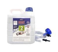 3L Bidon Additif FAP Cérine Eolys VERT avec Tuyau Remplissage compatible pour Peugeot Citroen entre 01/2002 et 01/2010 OEM 973685