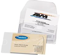 3L Business Card Pockets, Short-Side Opening. 60 x 95 mm. 10 pièces.
