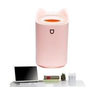 3L Dual-Spray Luftbefeuchter - Leiser Hochleistungs-Befeuchter Für Schlafzimmer & Home Office | USB-Betrieb Mit Aroma-Diffusor & Auto-Abschaltung | Perfektes Geschenk Für Familie & Freunde, 25,1x15,1x