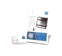 3L Fr 11014- Pack de 100 Feuilles de Plastification à Froid, Pochettes Plastification sans Machine, Anti Humidité, Pochettes Plastification pour Photos, Format 54 X 86 mm, (Lot de 100)