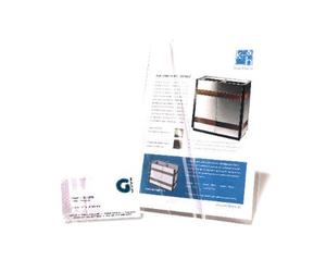 3L Fr 11014- Pack de 100 Feuilles de Plastification à Froid, Pochettes Plastification sans Machine, Anti Humidité, Pochettes Plastification pour Photos, Format 54 X 86 mm, (Lot de 100)